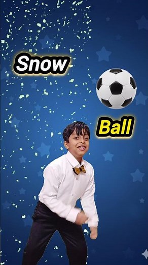 Learn these magic words snow ❄️⚽ | compound words | Learn with cartoon animation