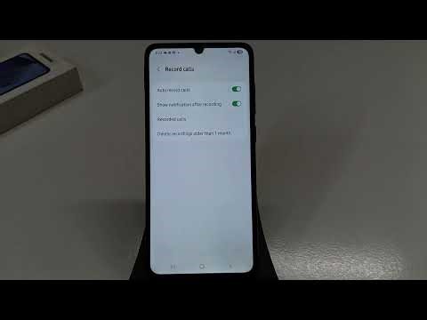How to Enable or Disable Call Recording on Samsung Galaxy A07 4G | Call Recording On/Off Full Guide