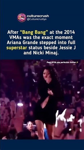The Night Ariana Grande Became a Superstar| "Bang Bang" VMAs Performance #bangbang #arianagrande