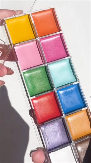 1.3K views · 13 reactions | Make a Statement!  The Neon Face & Body Paint Palette features 12 creamy and pigmented neon and glitter shades that are easy to blend with a buildable coverage. #byscosmetics #byssfx#sfxmakeup #halloweencostume #bodypaint #facepaint | BYS Cosmetics | Facebook