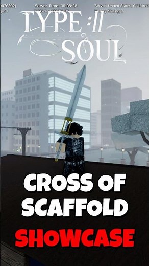 Type Soul Cross Of Scaffold Fullbring Showcase #roblox #bleach #gaming #robloxgames #anime #typesoul