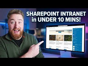 SharePoint Intranet Setup in UNDER 10 Minutes! - No Experience Needed