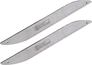 StewMac Offset Diamond Guitar Fret Crowning Files, Set of 2 (150-Grit and 300-Grit)