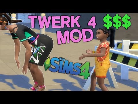 TWERK FOR MONEY MOD - SIMS 4 - Extreme Violence Mod