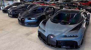 $5.8 million Bugatti Divo shines inside VIP Motors