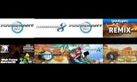 Mix of 8 videos from youtube : Wii Maple Treeway Ultimate Mashup: Perfect Edition (11 Songs) Without Mario Kart 7 & marionose1