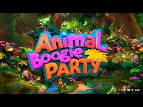 Animal Boogie Party Song for Kids | Fun Dance and Sing-Along with Lion, Bunny, Bear & More!