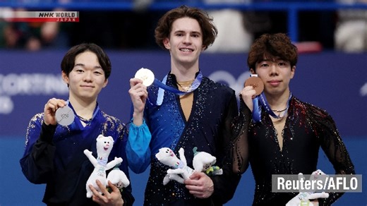 Japanese figure skater Kagiyama wins silver, Sato takes bronze at Olympic Games