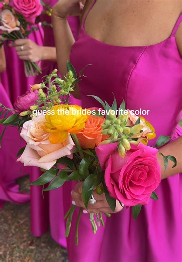 Pink Bridesmaid Dresses for Kaitlyn