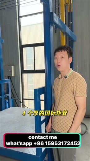 Assemble lifter Hydraulic Warehouse Cargo Elevator Heavy duty Factory Goods freight Lifting platform