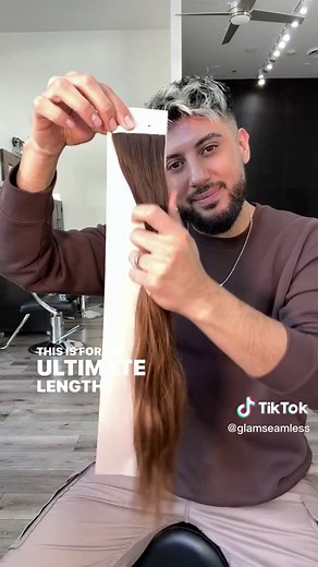 Explore Glam Seamless Tape-In Hair Extensions