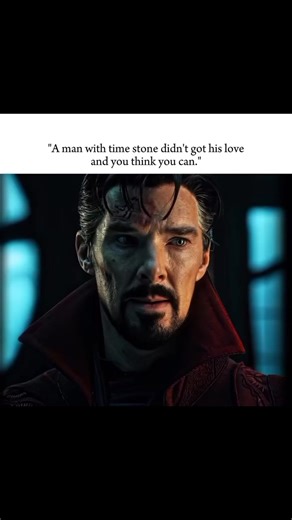 The best superhero with timestone dr. strange, he didn't get his love, so how can I?