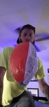 Another Asmr Beach Ball inflating video!!