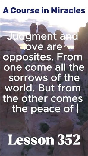 ACIM 2025 - Daily Lesson 352 #acourseinmiracles #meditation #acimmeditation