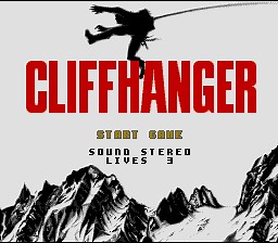 Cliffhanger (SNES) - online game | RetroGames.cz