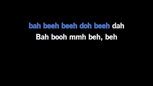 Karaoke One Note Samba (Samba de uma nota so) - Ella Fitzgerald - CDG, MP4, KFN - Karaoke Version