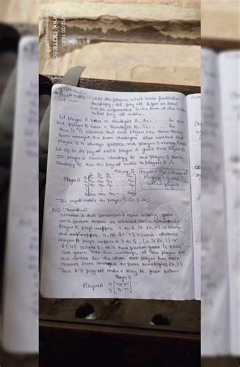 M.Sc Maths 3rd semester Game theory V.V important