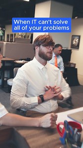 48K views · 650 reactions | What do you mean IT can’t solve all of my problems? #corporatehumor #officehumor | ClickUp | Facebook