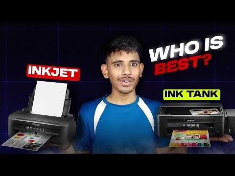 Ink Jet vs Ink Tank Printer - Which One is Best ? (2024)