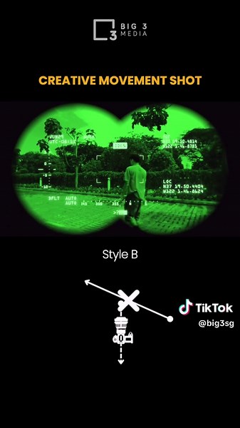 2 ways to capture moments in your next short film! 🏃🏻 A or B, which one is your favourite? #shortfilm #videography101 #musicvideo #contentideas #cameramovement