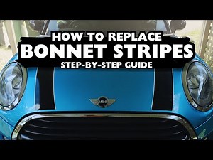 How to Remove and Install Vinyl Bonnet Stripes on a MINI Cooper (Step-by-Step Guide)