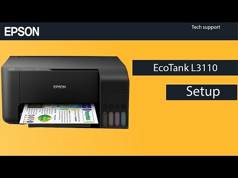 Download & Install Epson L3110 Printer Driver