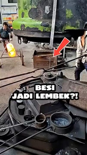 Crazy! Hot Iron Turns into Dough in the Hand of a Giant Hammer 🔨🔥 #shorts #industry #viral