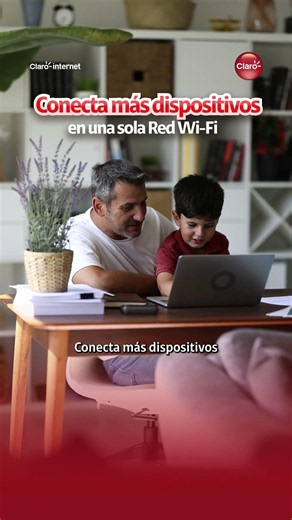 Claro RD - Dad connects every corner of the home with Ultra Wi-Fi Claro