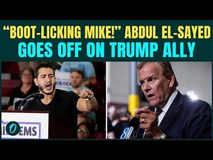 “BOOT-LICKER!” Abdul El-Sayed TORCHES Trump Ally Mike Rogers Over Corporate Cash & Debate Dodging