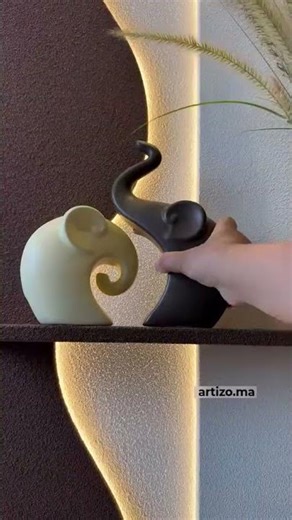 Aura – Déco Murale moderne avec lumière LED #decoration