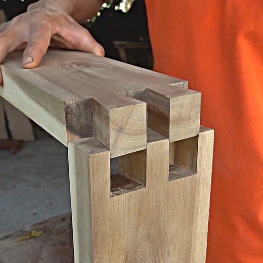 2.2M views · 10K reactions | Hidden Fish Tails Locking Wood Joints | DIY & Crafts | Facebook