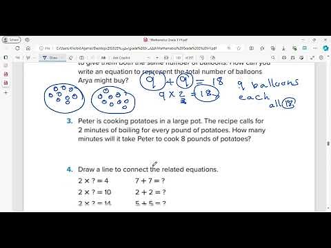 reveal math grade 3 lesson 4_1 use patterns to multiply by 2