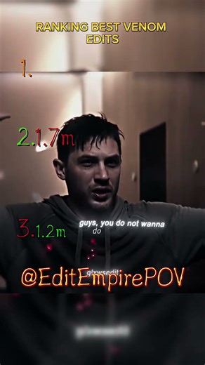 Ranking best venom edits part 1 #venom #venom2 #venom3 #venomedits #ranking #rankingmoments #viral