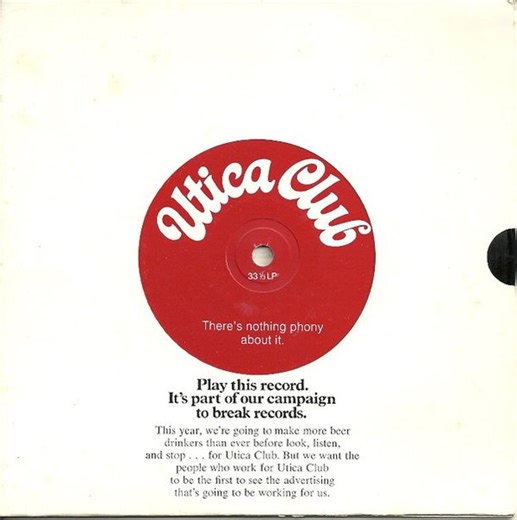 No Artist - Utica Club - There's Nothing Phony About It