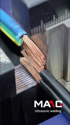 MAAG Ultrasonic Harness Welding Machine — High-frequency vibration molecular fusion