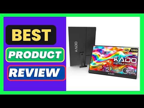 Kado Portable Monitor for Laptop, 15.6" IPS 1920x1080 HDMI