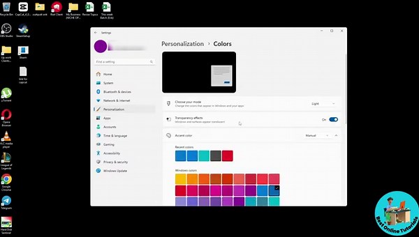 How to change the color of the taskbar apps in Windows 11 - Full Guide (2025)