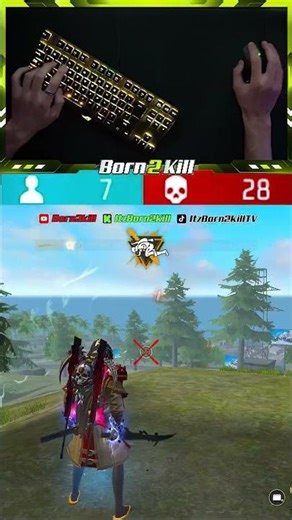 [B2K #Shorts] The Art of Sniping #freefire #ff