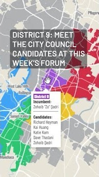 Meet the candidates for city council D9