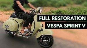 599K views · 8.2K reactions | Full Restoration Vespa Sprint V (Engine...
