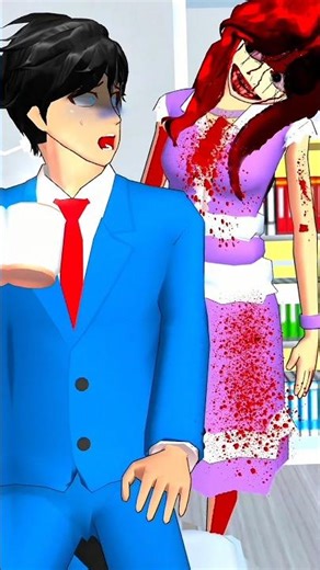 MOMMA?😨 #sakuraschoolsimulator #shorts #tiktok #fyp #horror #drama