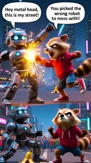 Epic Cartoon Fight Scene Hollywood Style | Viral Animation 2026 #shorts