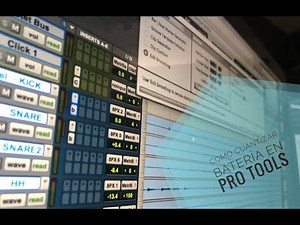 Como cuantizar batería en Pro Tools (Usando Beat Detective)