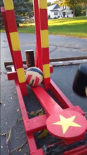 Homemade Carnival Strength Game Build DIY
