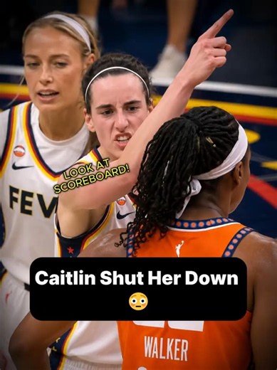 Caitlin Clark's SAVAGE "Scoreboard" Comeback 😳 #caitlinclark #basketball