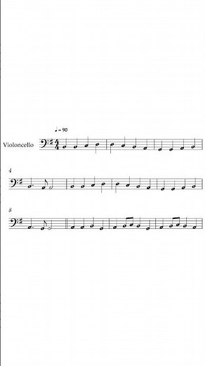 Ode to Joy - Cello #sheetmusic #shots