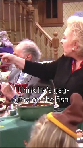 Turkey Clashing with Fish. #thanksgiving #everybodylovesraymond