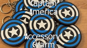 Marvel Rivals Captain America Superhero Accessory Charm - Etsy
