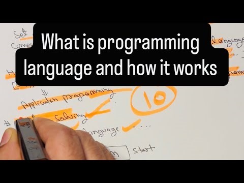 What is programming language and how it works | Coding