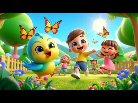 Rainbow Friends – A Happy Sunshine Song for Kids!